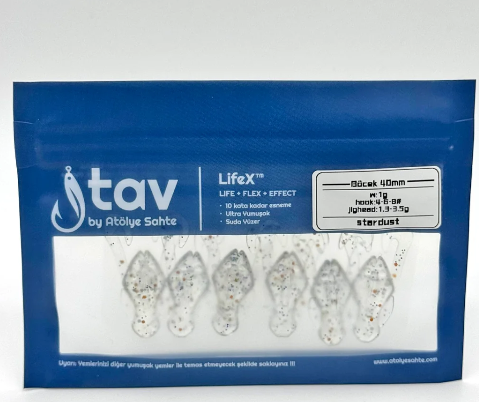 BÖCEK 40Mm 6’Li Paket Stardust