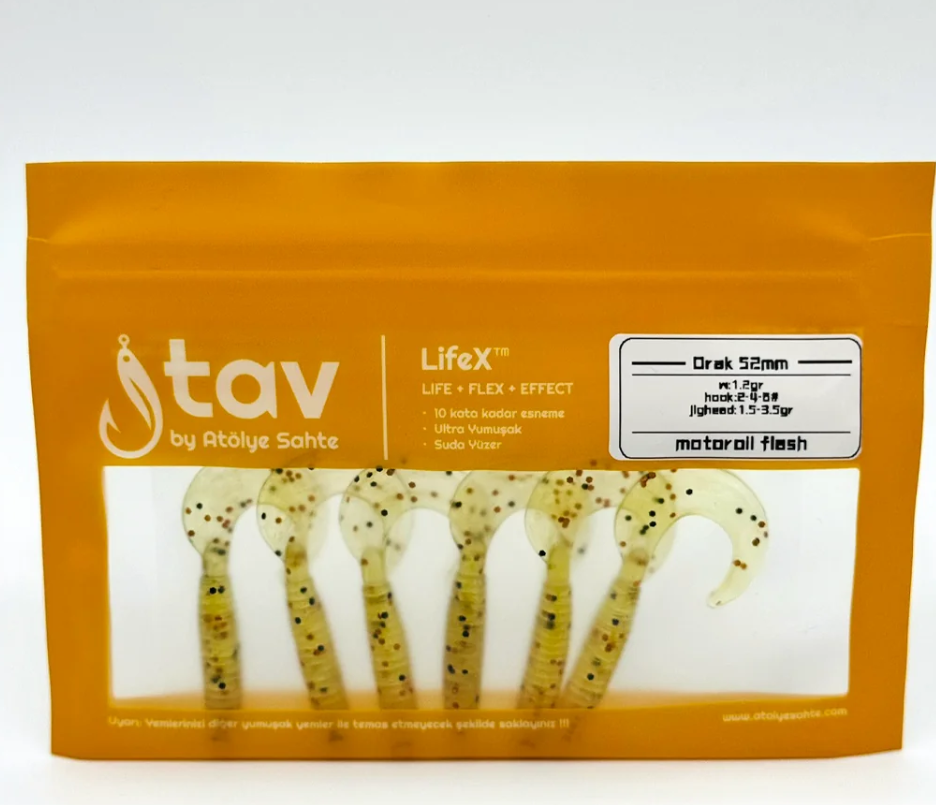 ORAK 52Mm 6’Li Paket Motor Oil Flash (UV)