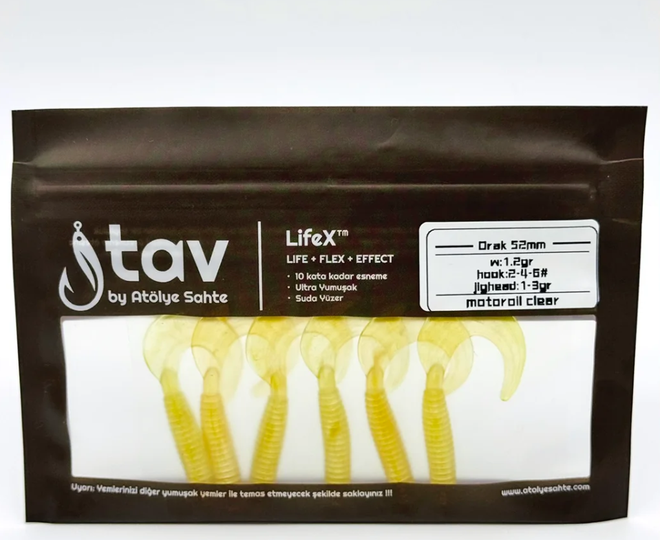 ORAK 52Mm 6’Li Paket Motor Oil Clear UV