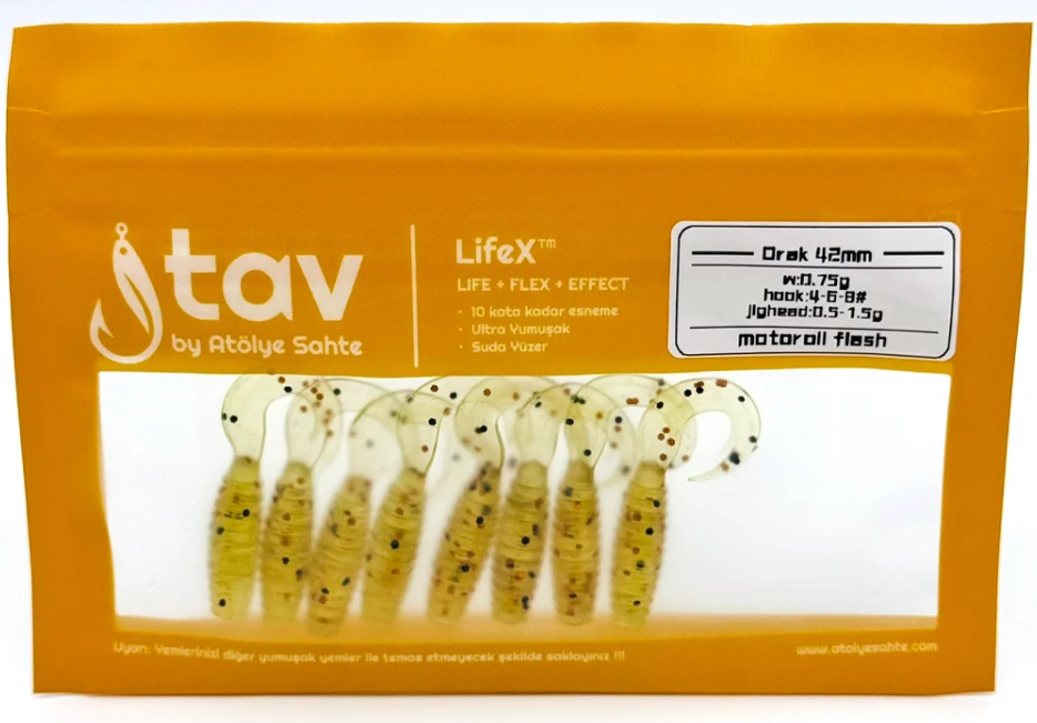 ORAK 42Mm 8’Li Paket Motor Oil Flash (UV)