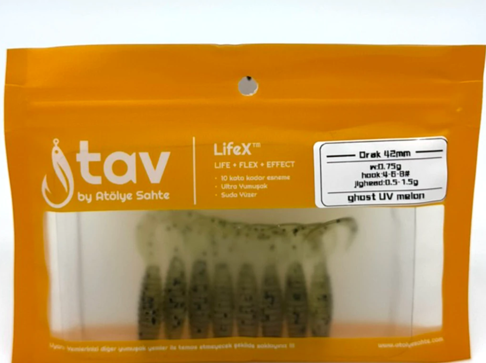 ORAK 42Mm 8’Li Paket Ghost UV Melon