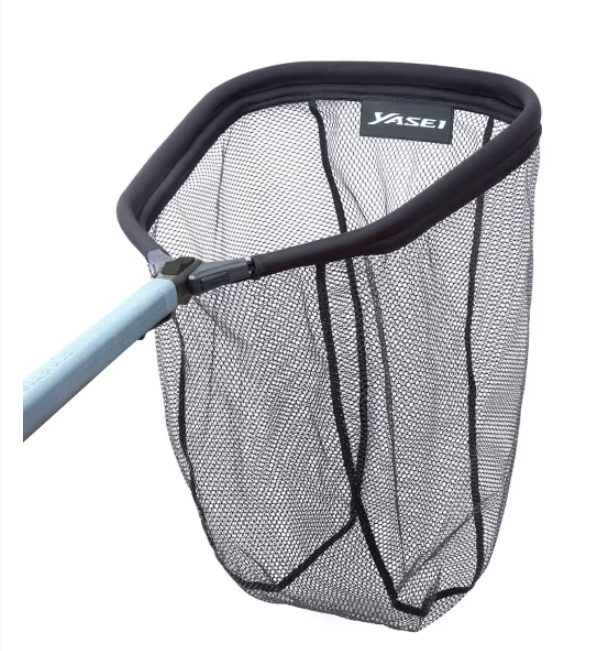 Shimano YASEI Single Hand Rubber Net Foldable - Floating