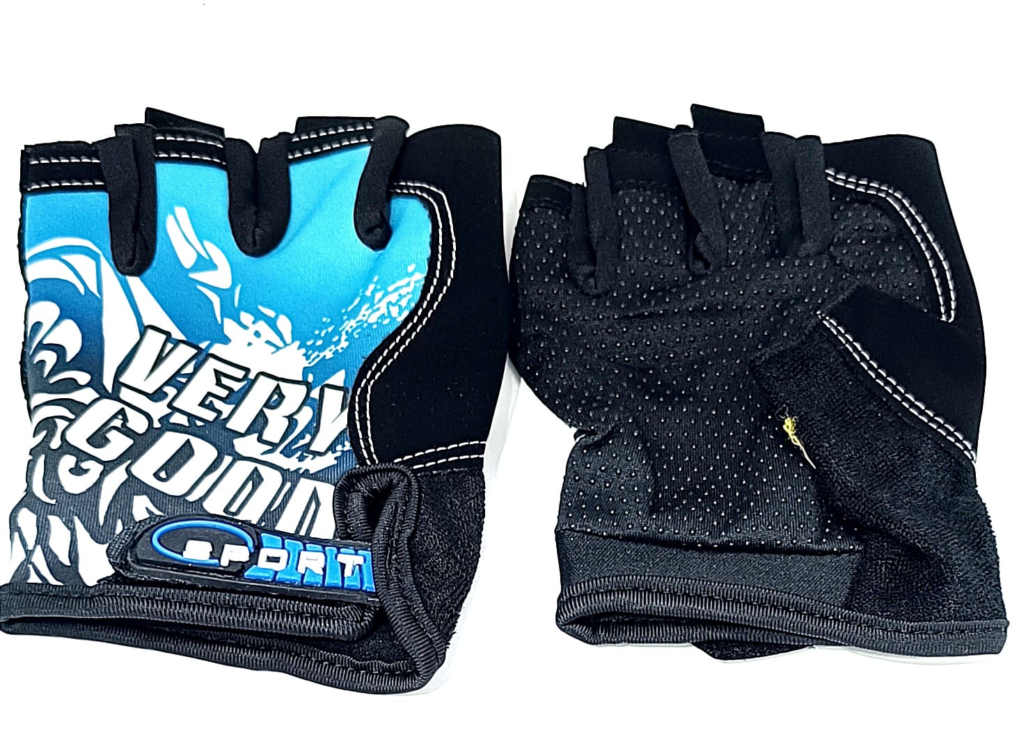 SPORT KESIK PARMAK SPIN ELDIVENI MAVI