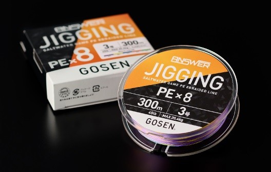 GOSEN ANSWER JIGGING 300 MT MULTI PE 1.5 - 30 LB