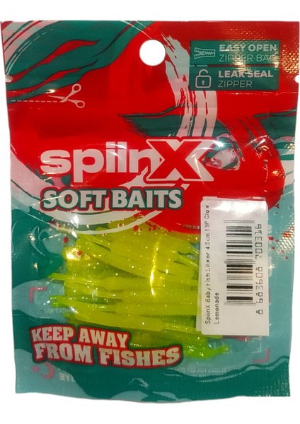 SPIINX BABY FISH SILIKON 4.5CM 18P (GL)