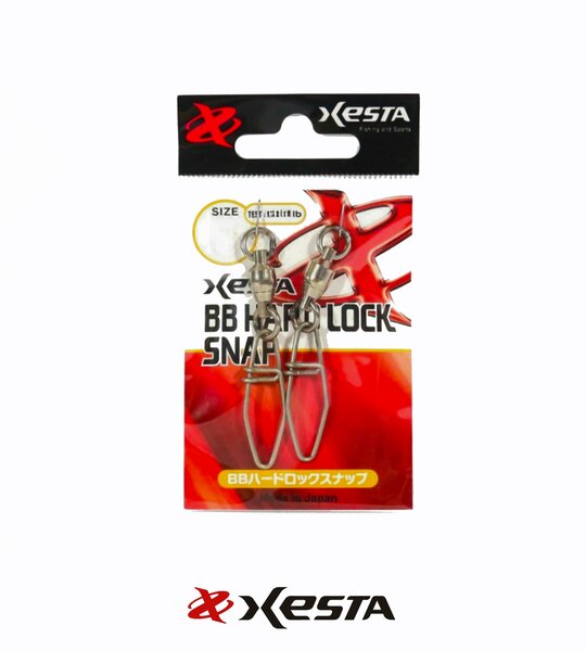 XESTA BB HARD LOCK SNAP 45KG #3 2P