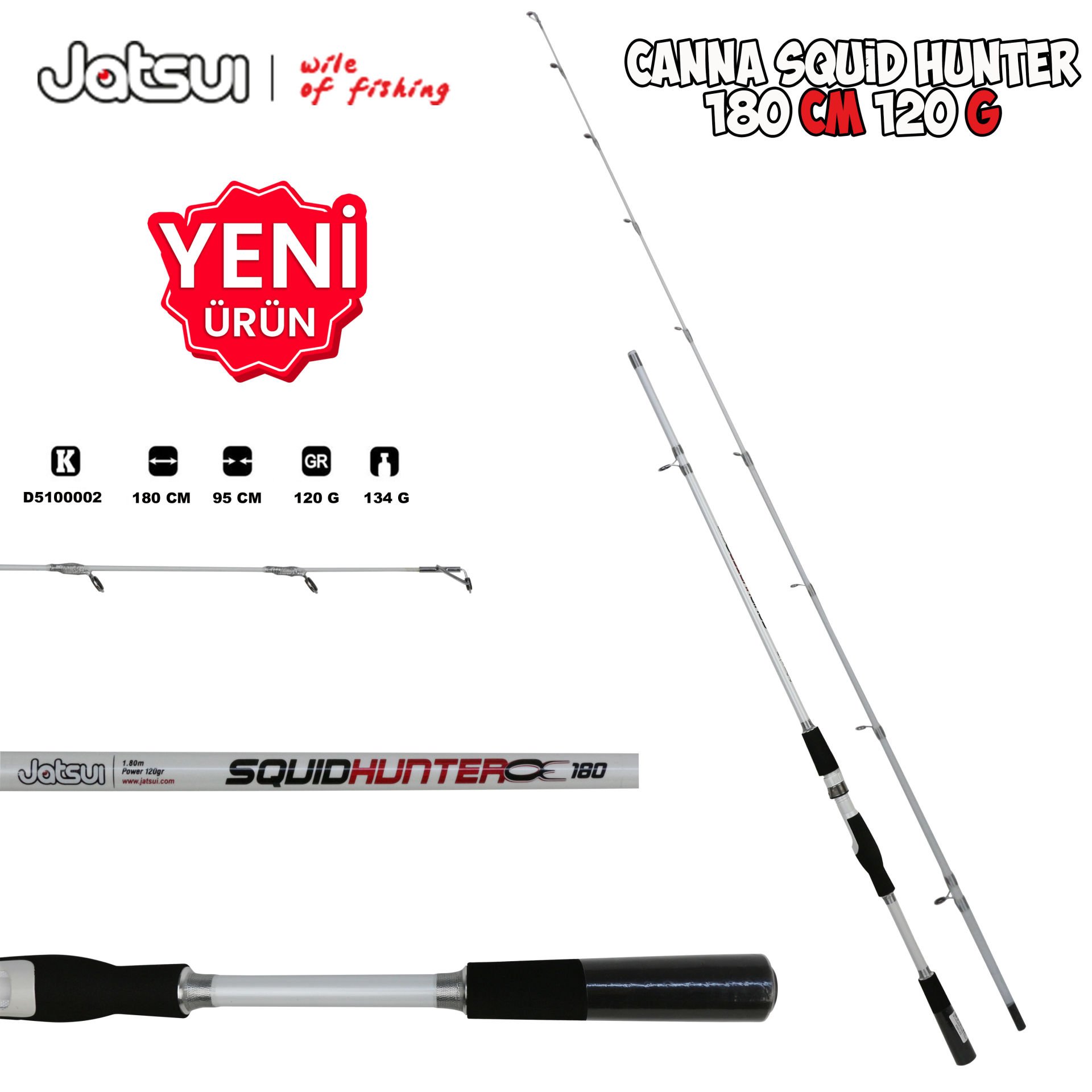 JATSUI CANNA SQUID HUNTER 210 CM 