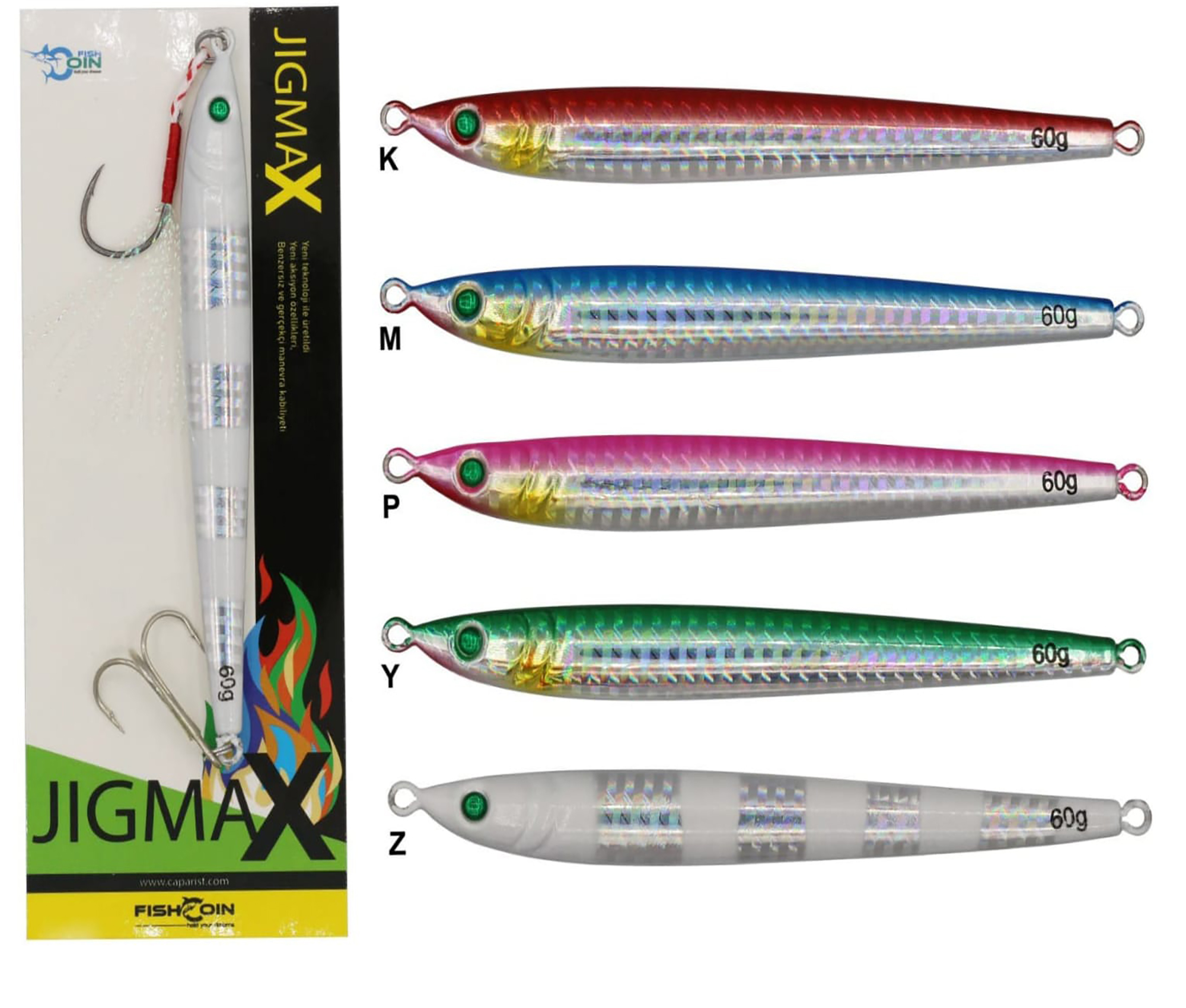 FISHCOIN JIGMAX 21 GR Y