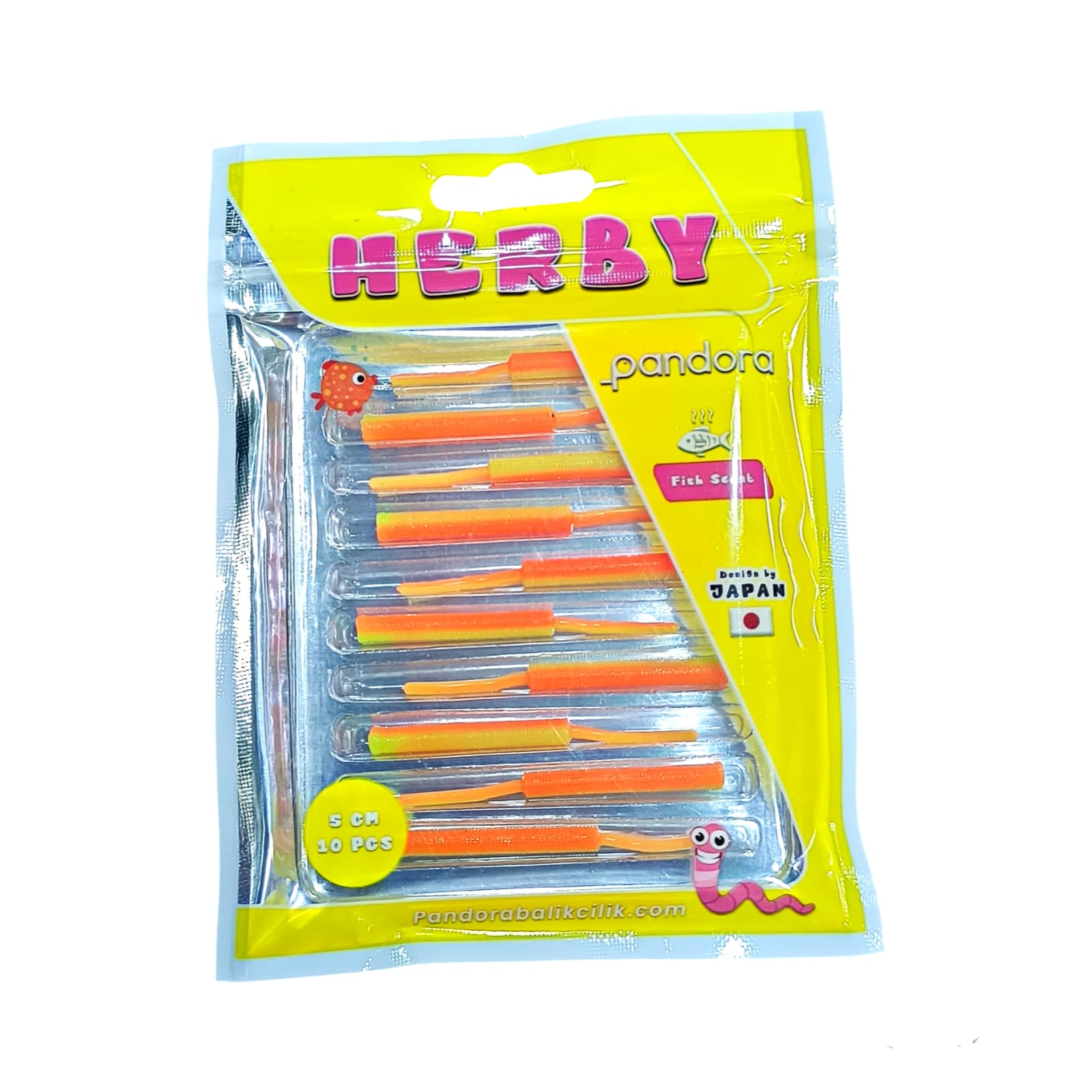 Pandora Herby LRF Silicon Lemon&amp;Orange