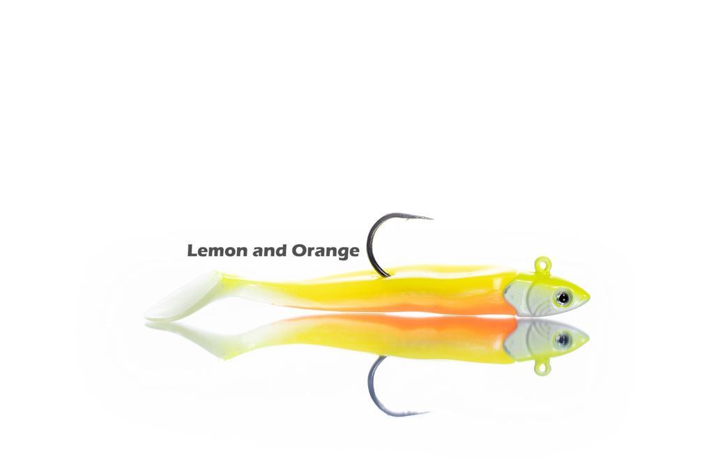 SAYORI SHAD 2+1  8 CM 12 GR LEMON AND ORANGE