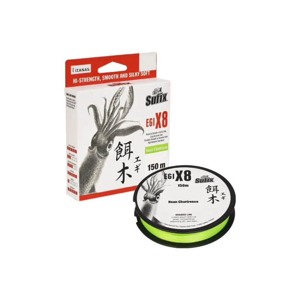 0.128 SUFİX EGI X8 NEON CHARTREUSE 150MT