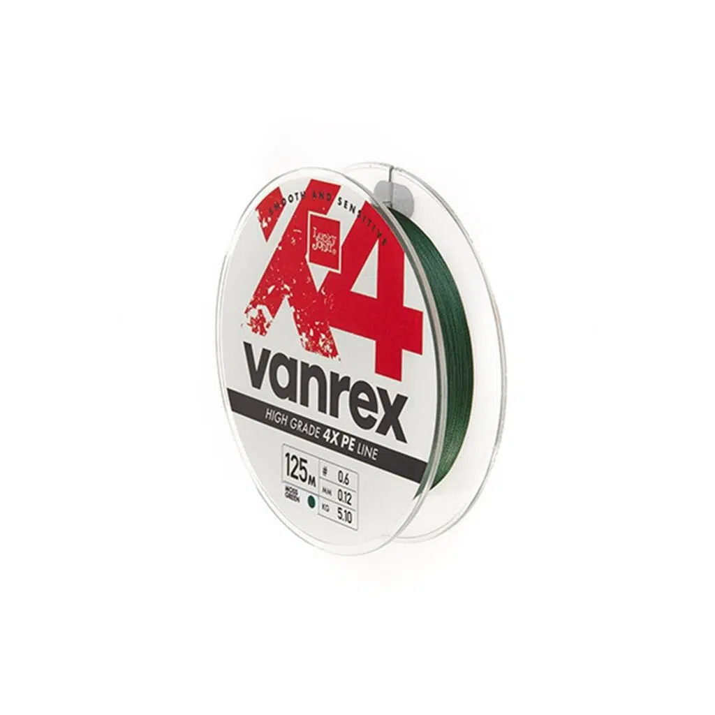 0.14 VANREX PE ÖRGÜ X4, YOSUN YEŞİL, 125M
