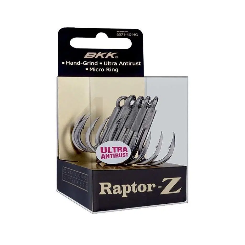 BKK Raptor-Z Üçlü Olta İğnesi 3/0 6Adet