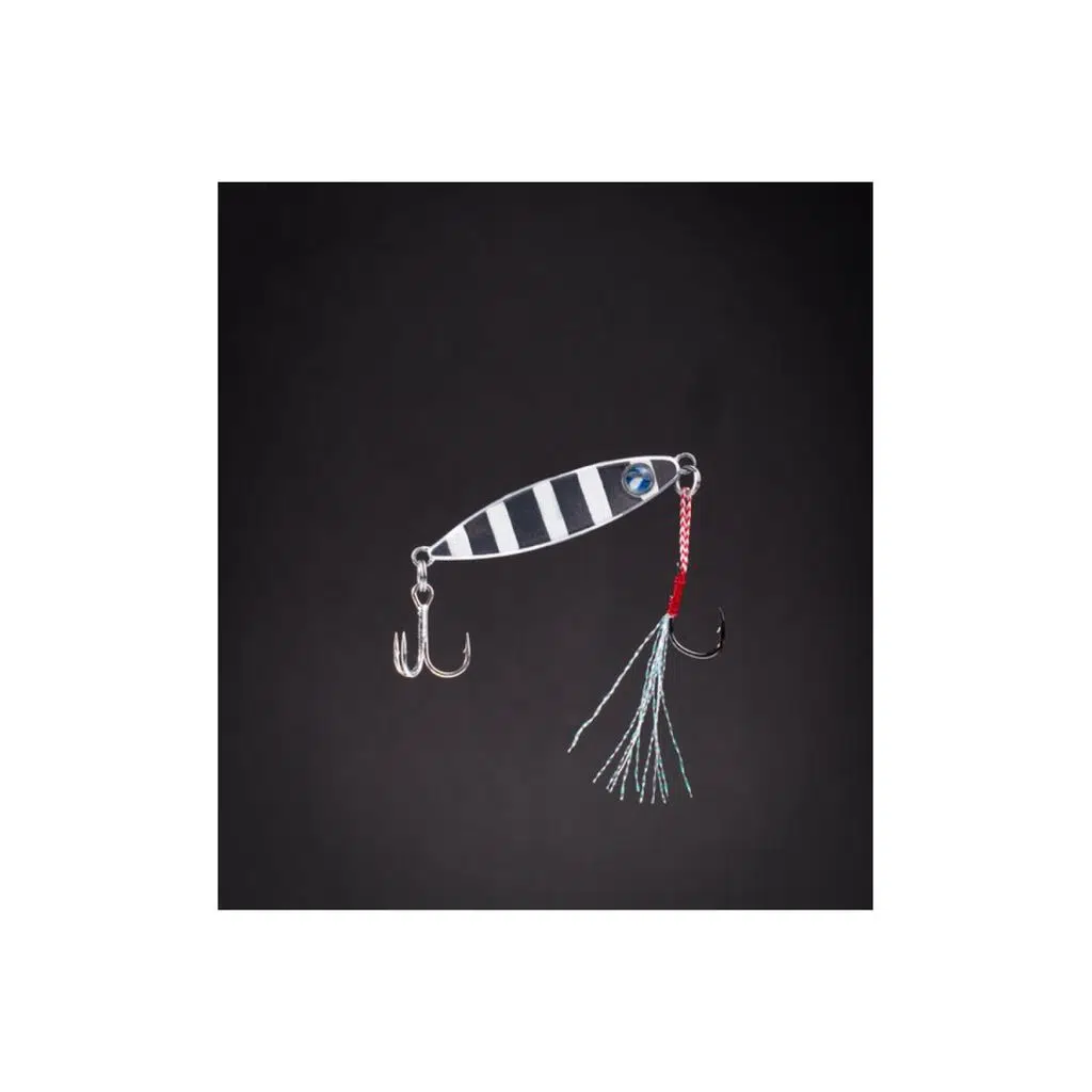 BLUE BLUE SEARIDE MINI JIG YEM, 6G, ZEBRA GLOW