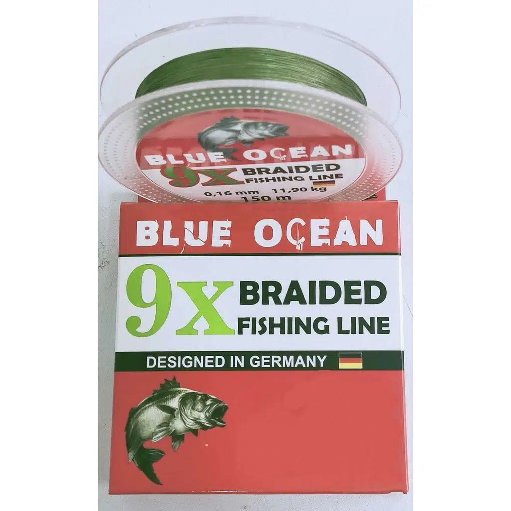 BLUE OCEAN 9X 150 M 0,23 MM YEŞİL İP MİSİNA