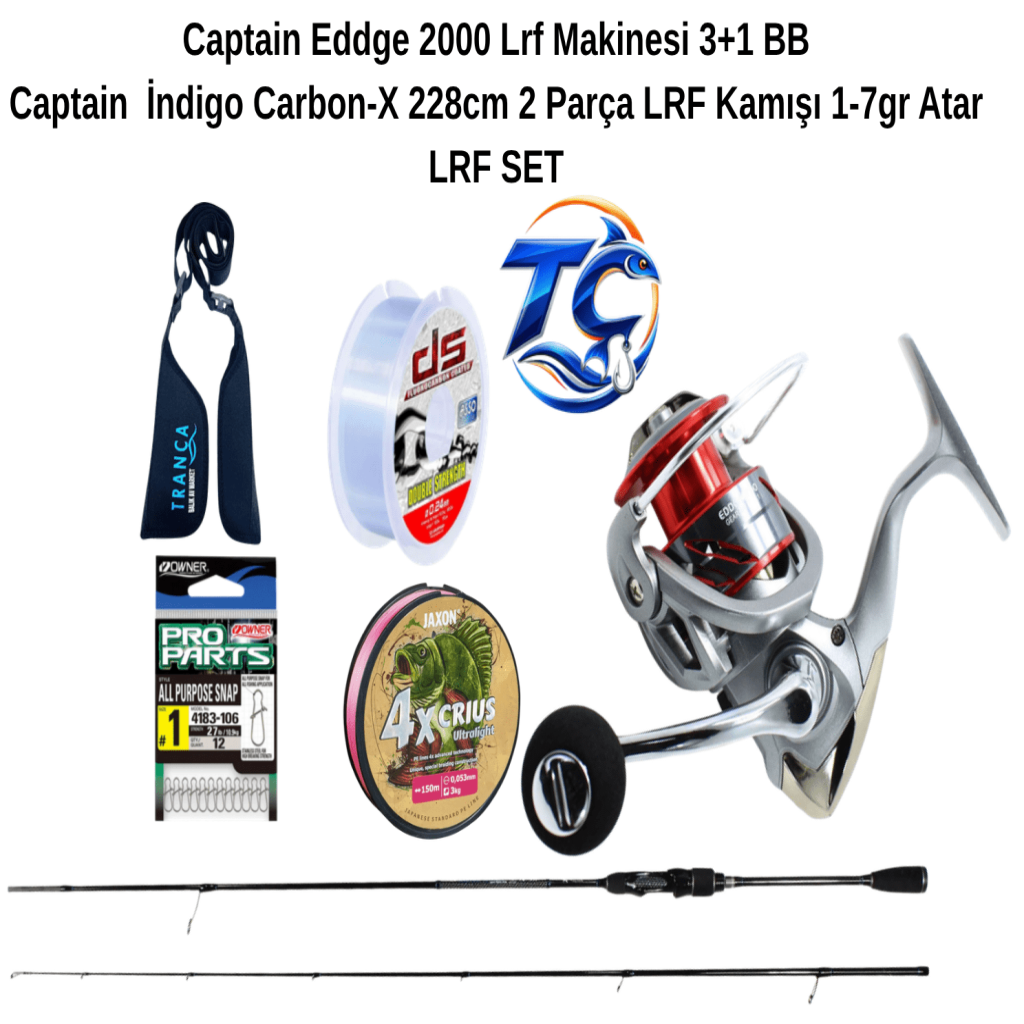 Captain Eddge+İndigo LRF Olta Takımı