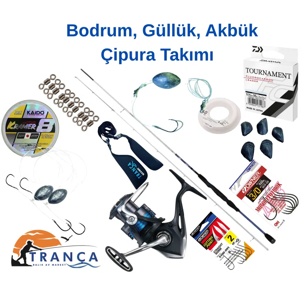 Çipura Seti Tam Takım Bodrum, Güllük, Akbük