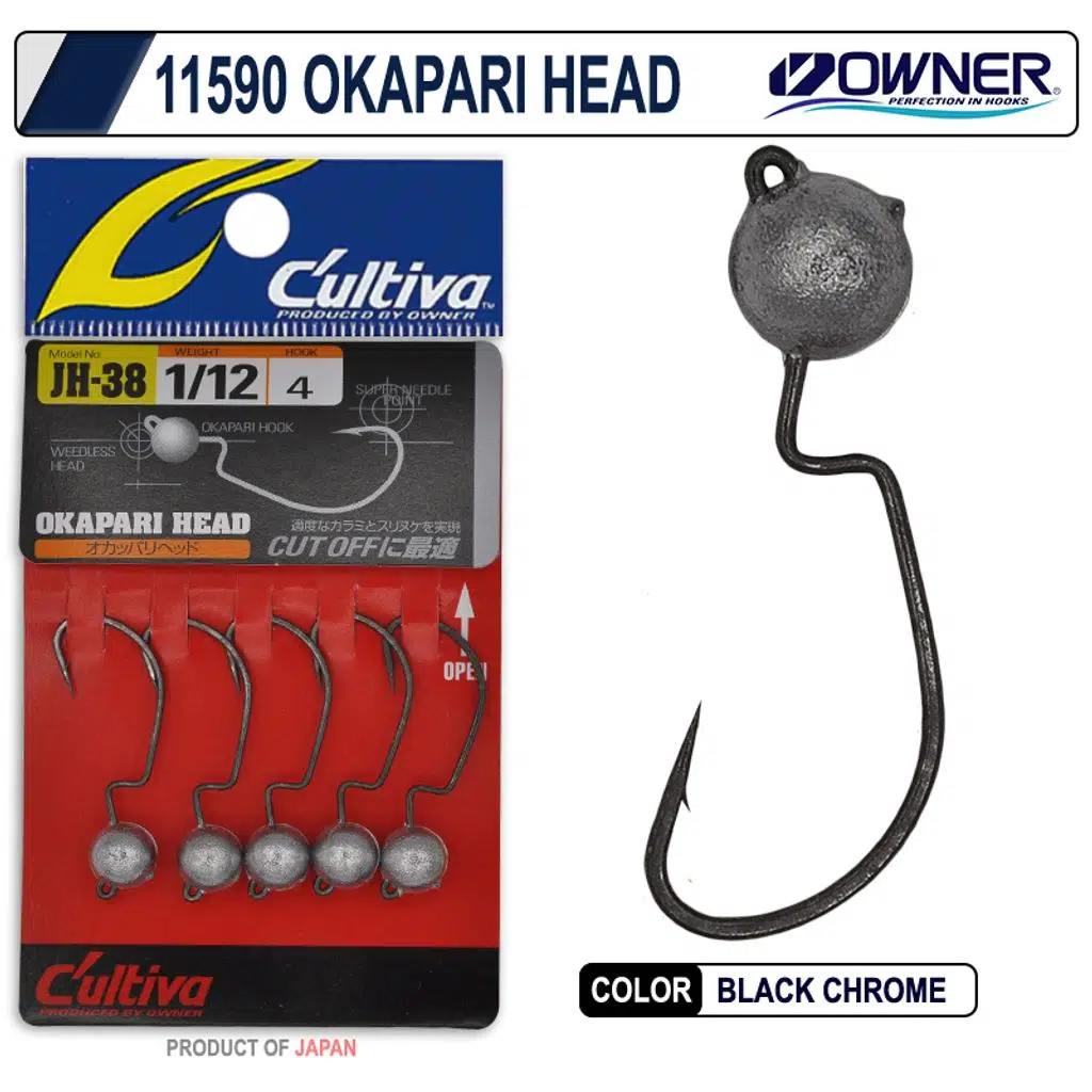 Cultiva 11590 Okappari Head Lrf Jighead 2.4Gr 5Pcs