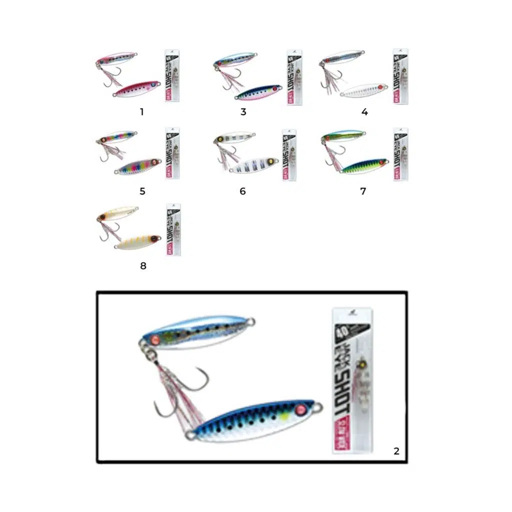 EX 975 JACK EYE SHOT SLOW WIDE 60 GR NO:8