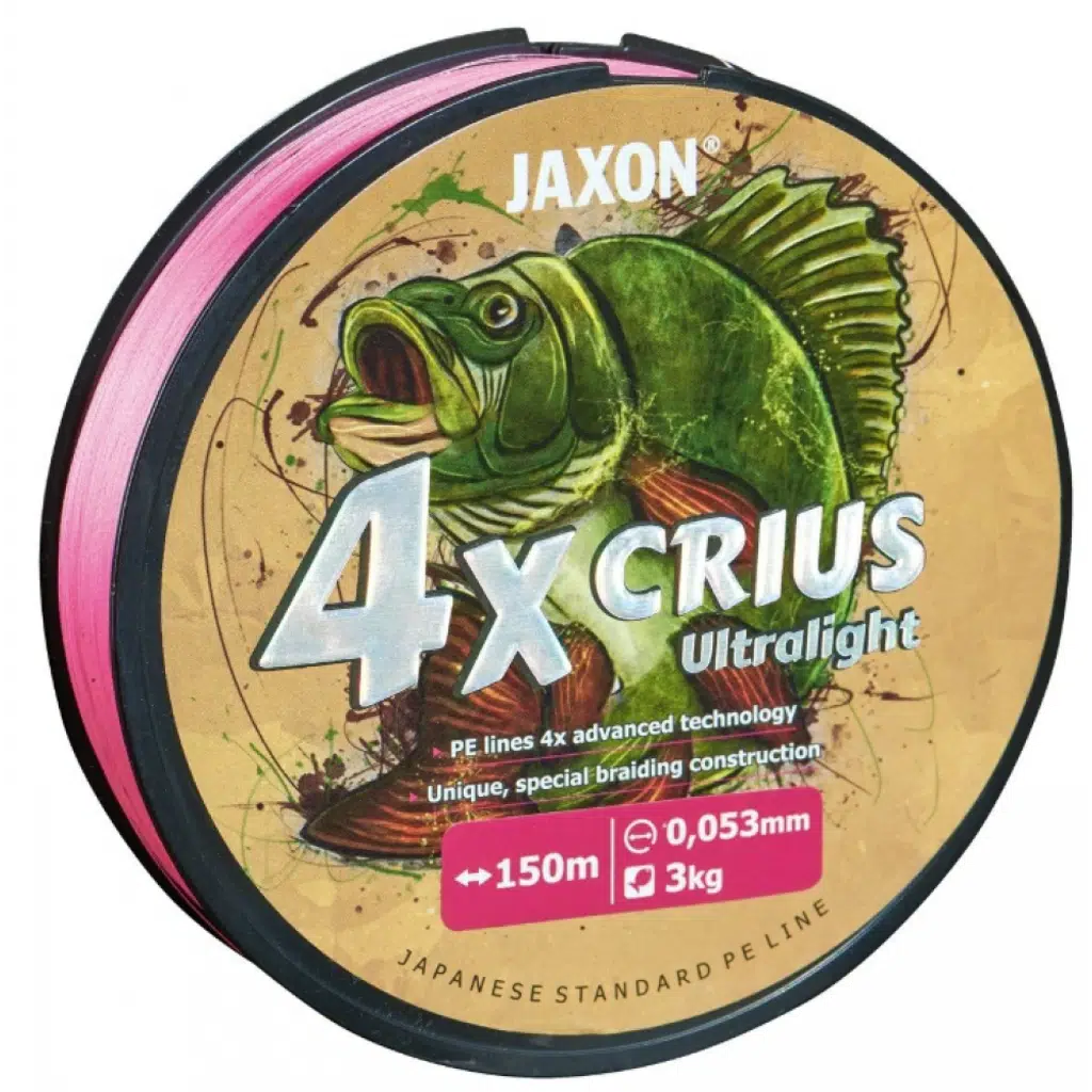 Jaxon 4Xcrius Ultralight 150Mt Pink Misina 0,053MM