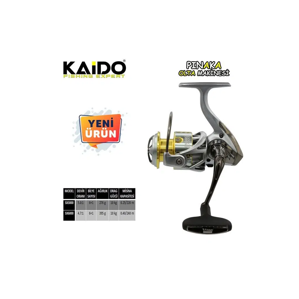 KAIDO PINAKA 6000 6+1 BB OLTA MAKİNESİ