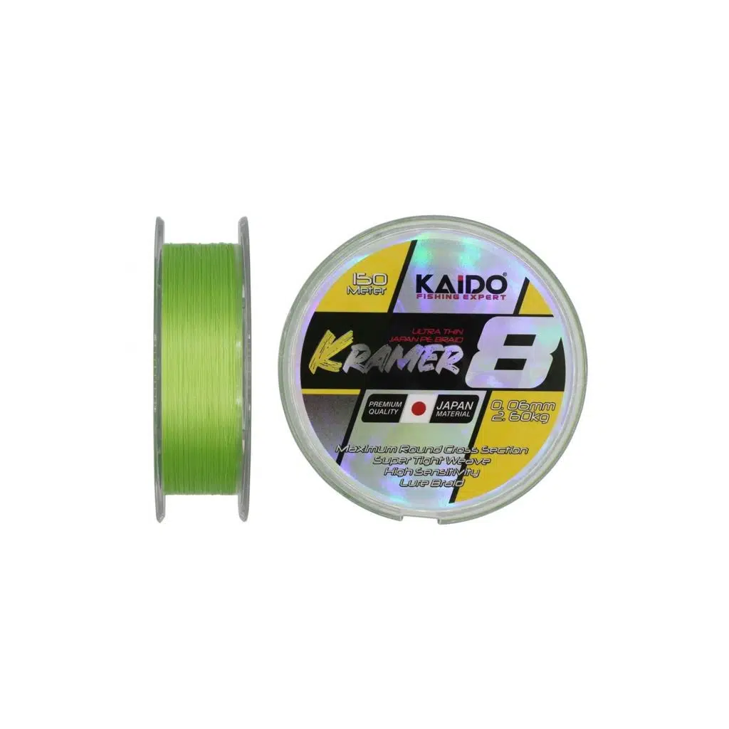 KRAMER JAPAN 8X 150 MT GREEN İP MİSİNA 0,20 MM