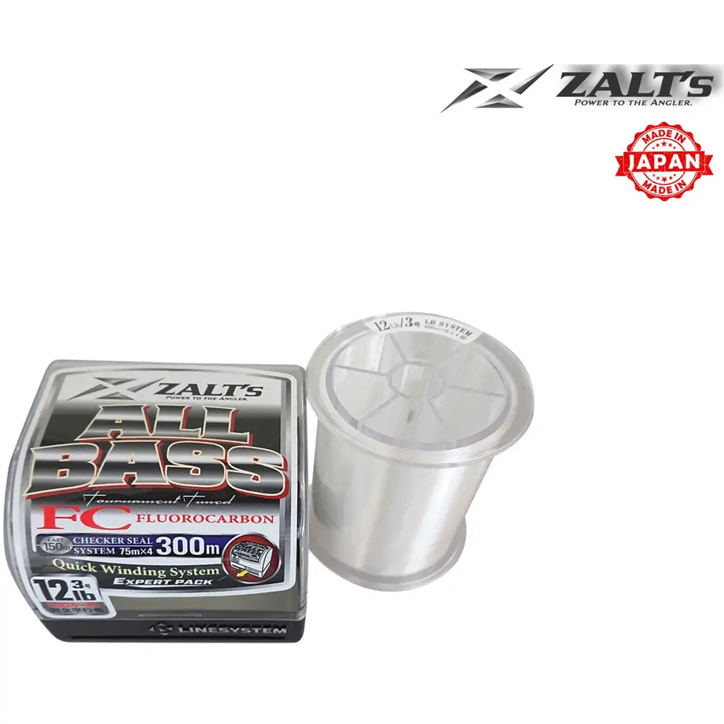 LINESYSTEM ALL BASS FC%100 MISINA 300M 0.376 MM