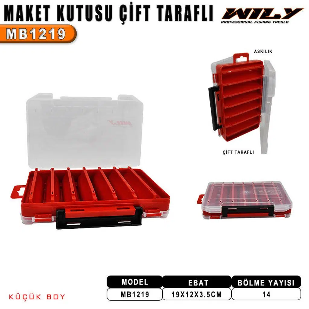 Maket Balık Kutusu Küçük Boy