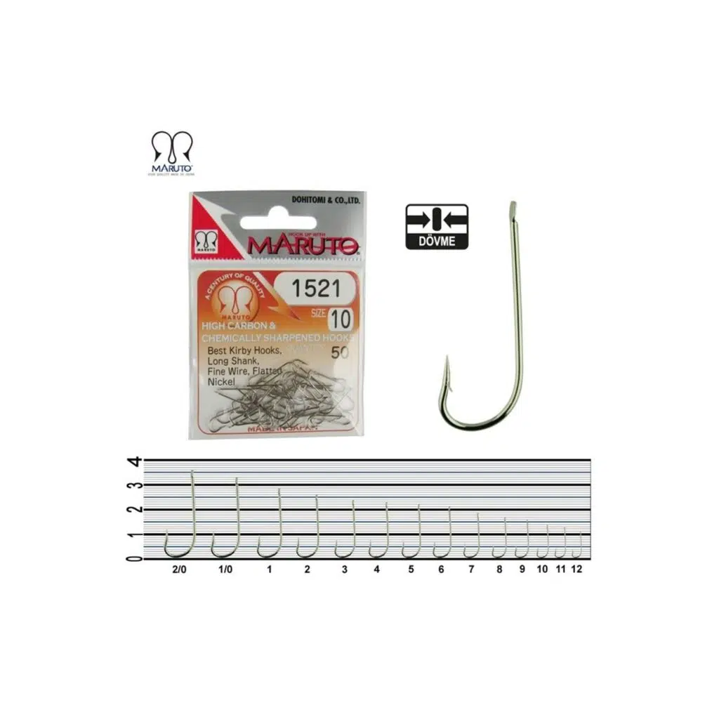 Maruto 1521 Nikel İğne # 5 (50)