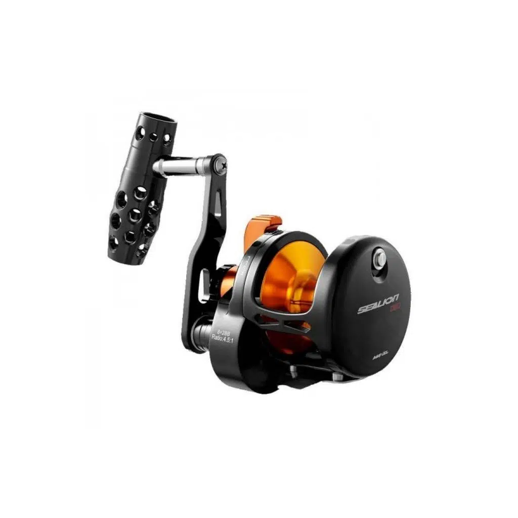 MAXEL SEALION JIGGING OSL05D BLACK/ORANGE MAKINA (SAĞ)