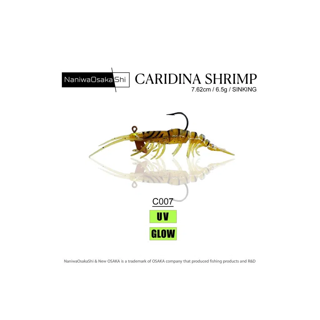 OSAKA CARIDINA SHRIMP 7.62CM 6.5G C007 SAHTE BALIK