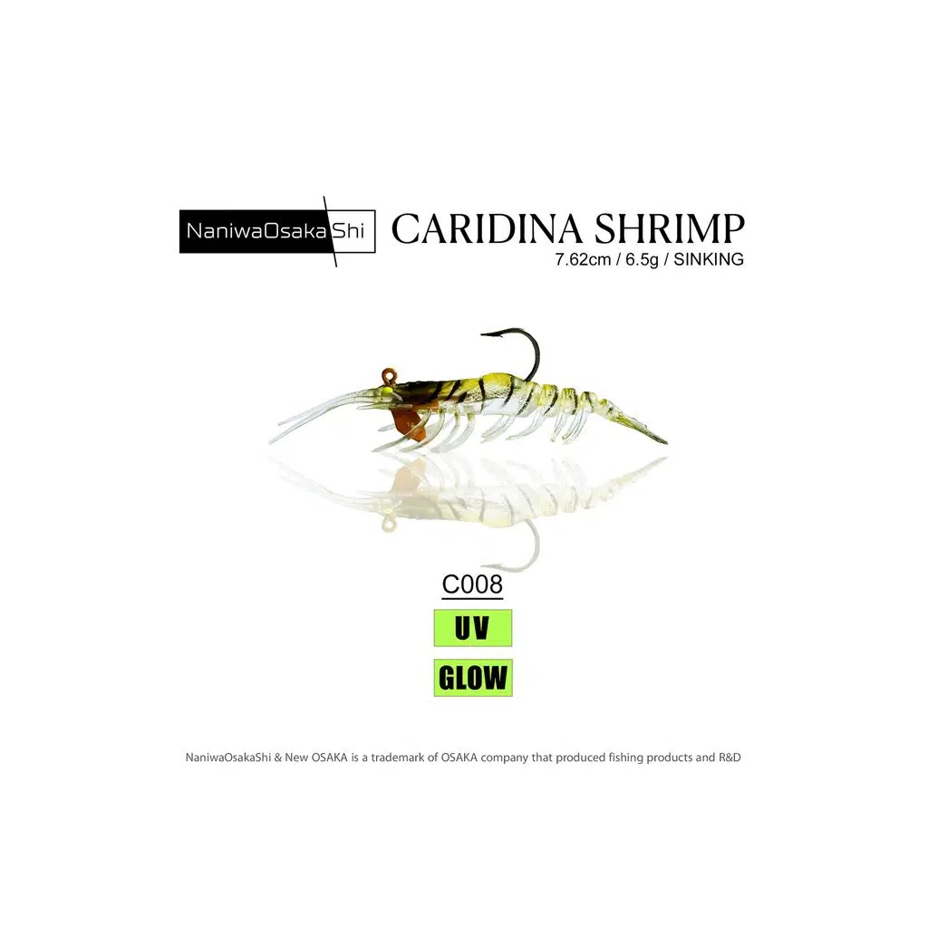 OSAKA CARIDINA SHRIMP 7.62CM 6.5G C008 SAHTE BALIK