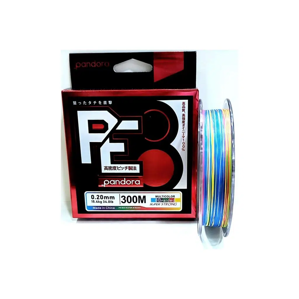 PANDORA PE-8 8X 300MT MULTICOLOR 0,14MM