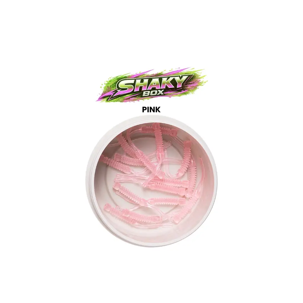 Pandora Shaky Sızdırmaz Kutu LRF Silikon Pink (15 Pcs)