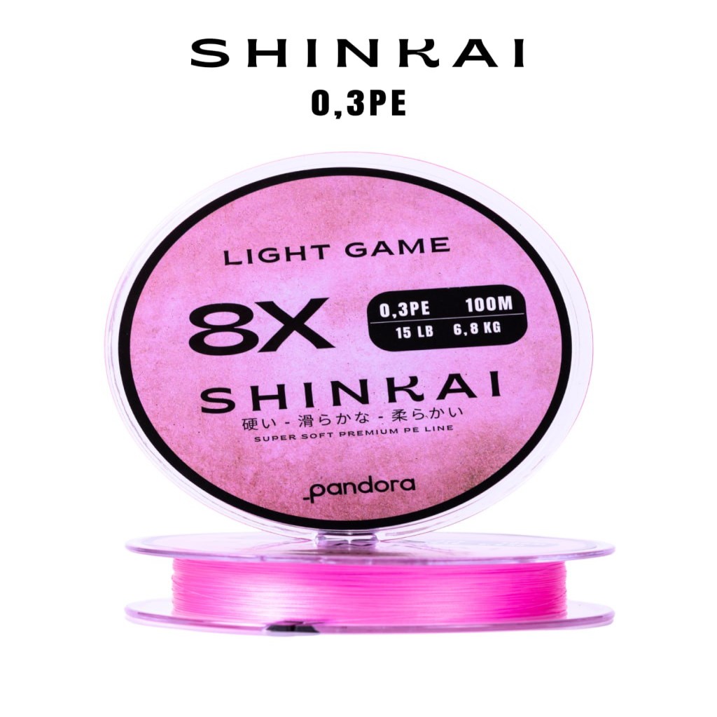 Pandora Shinkai Light Game İp Misina 0.3 PE 100MT