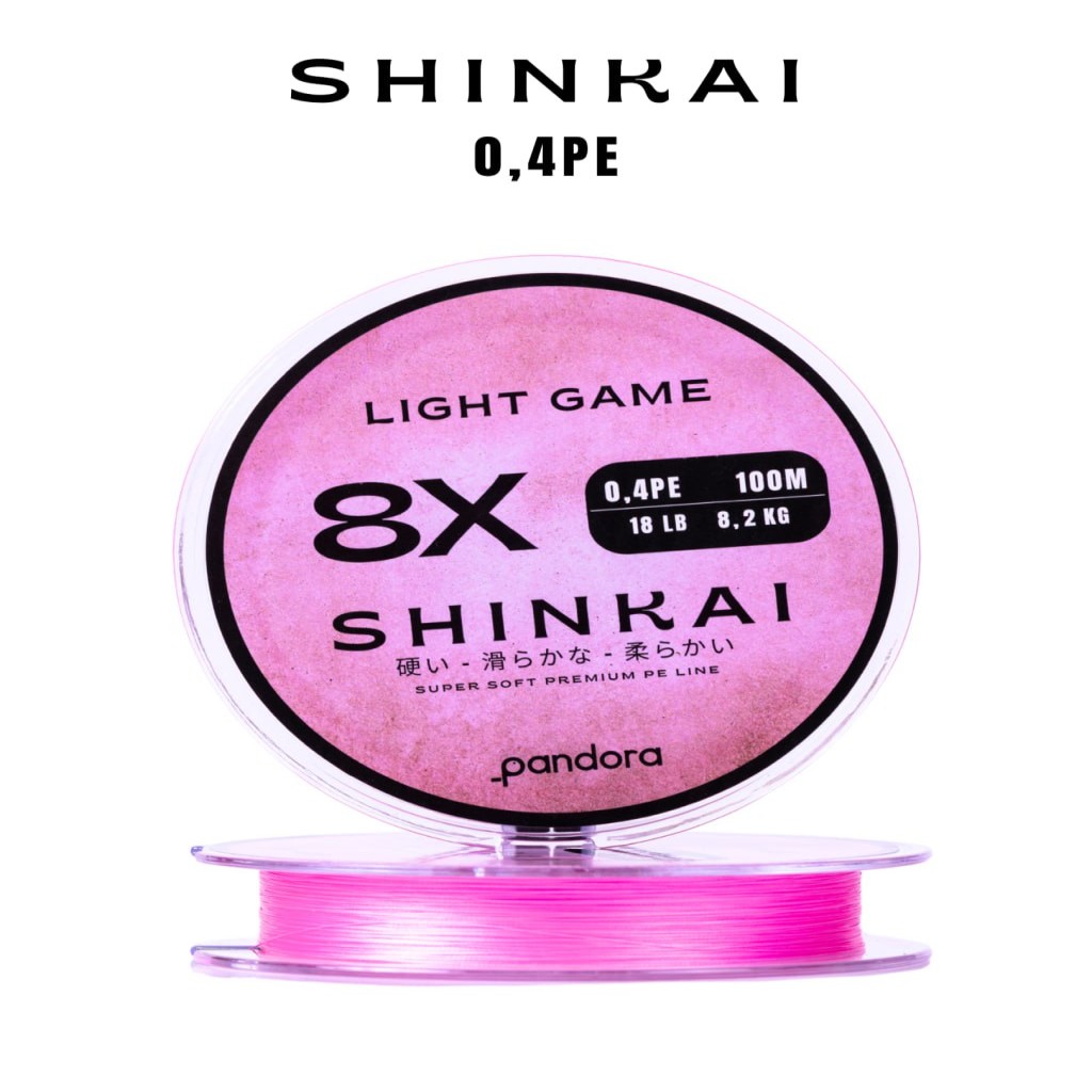 Pandora Shinkai Light Game İp Misina 0.4 PE 100MT