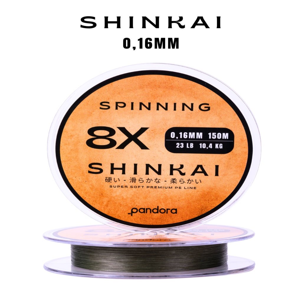 Pandora Shinkai Spinning İp Misina 0.16 MM 150MT