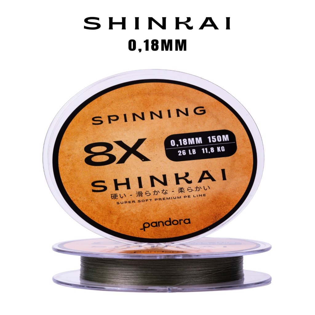 Pandora Shinkai Spinning İp Misina 0.18 MM 150MT