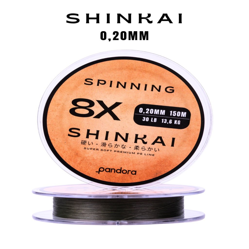 Pandora Shinkai Spinning İp Misina 0.20 MM 150MT