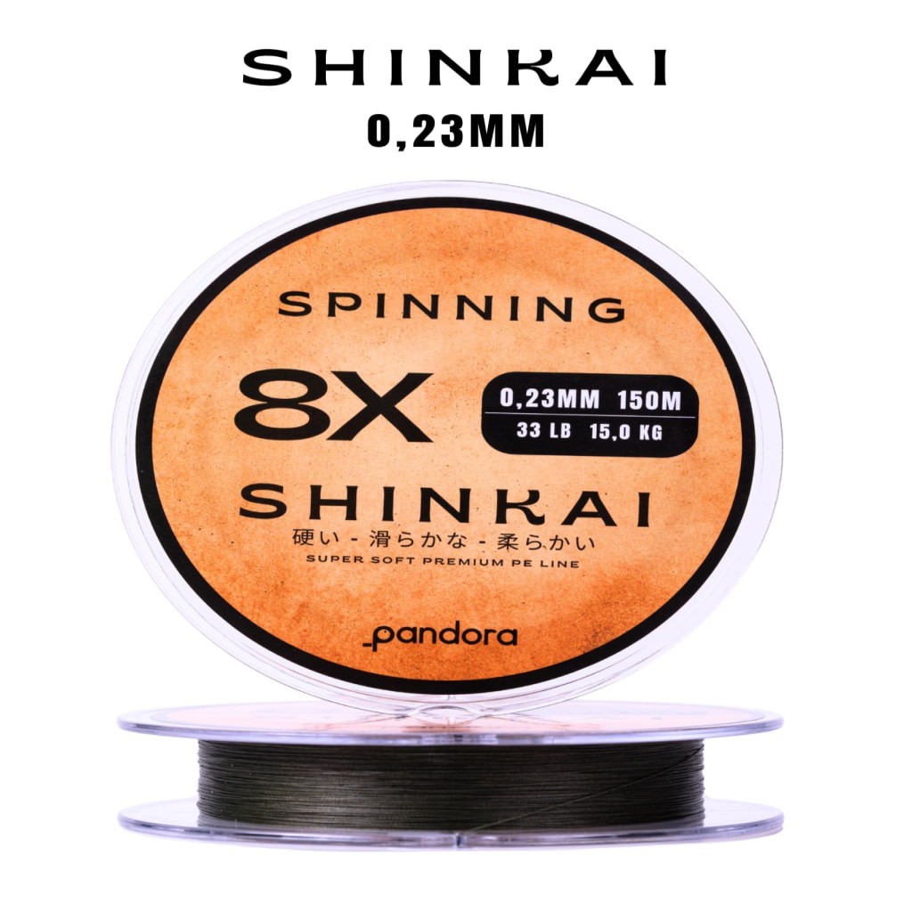 Pandora Shinkai Spinning İp Misina 0.23 MM 150MT