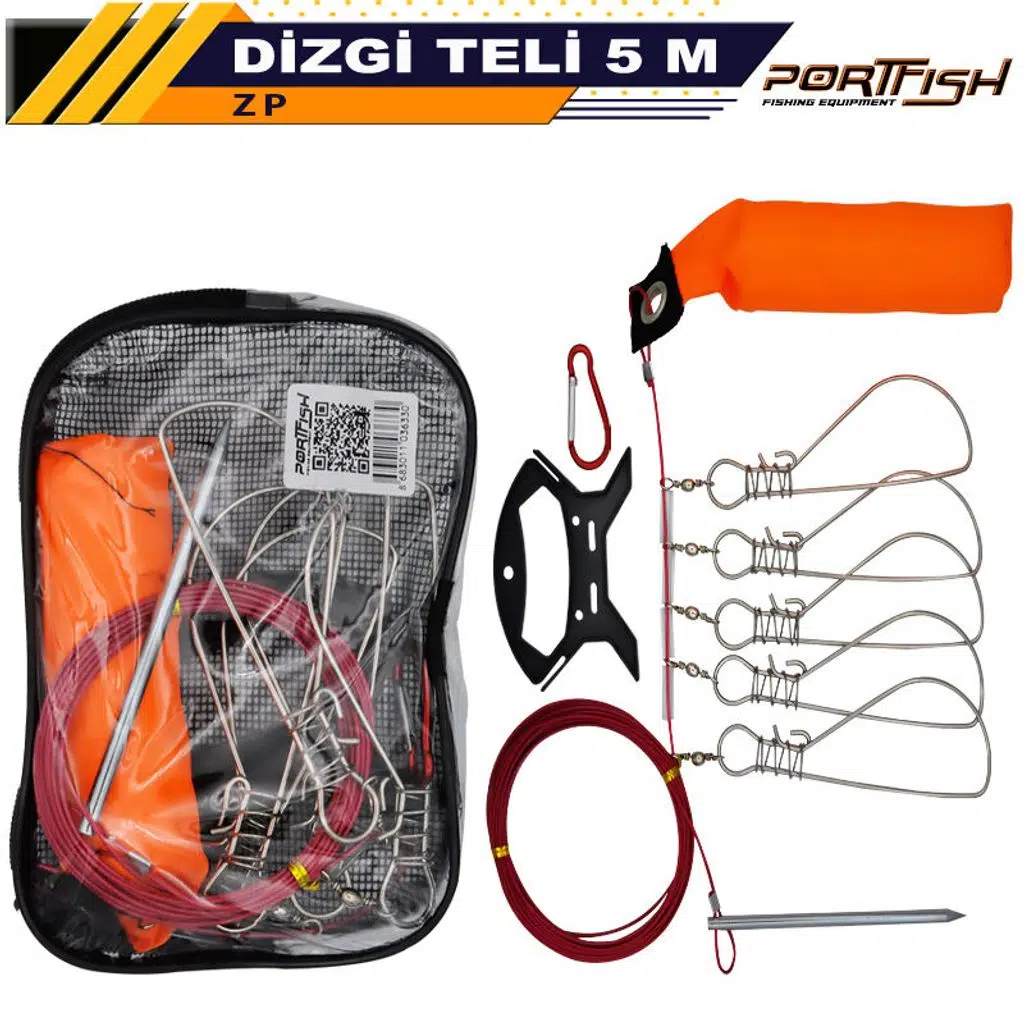 Portfish Kıtka Dizgi Teli 5 M