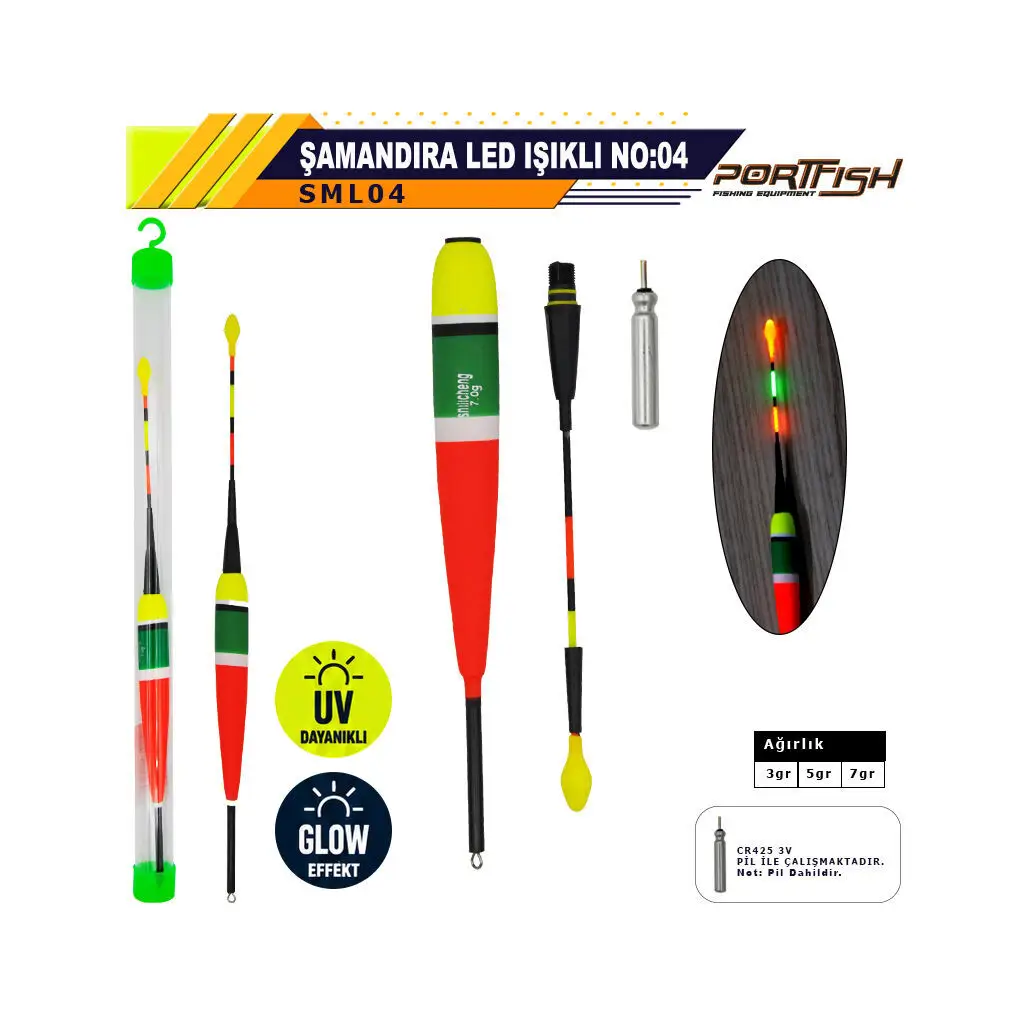 Portfish Şamandıra Led Işıklı No:04 7Gr