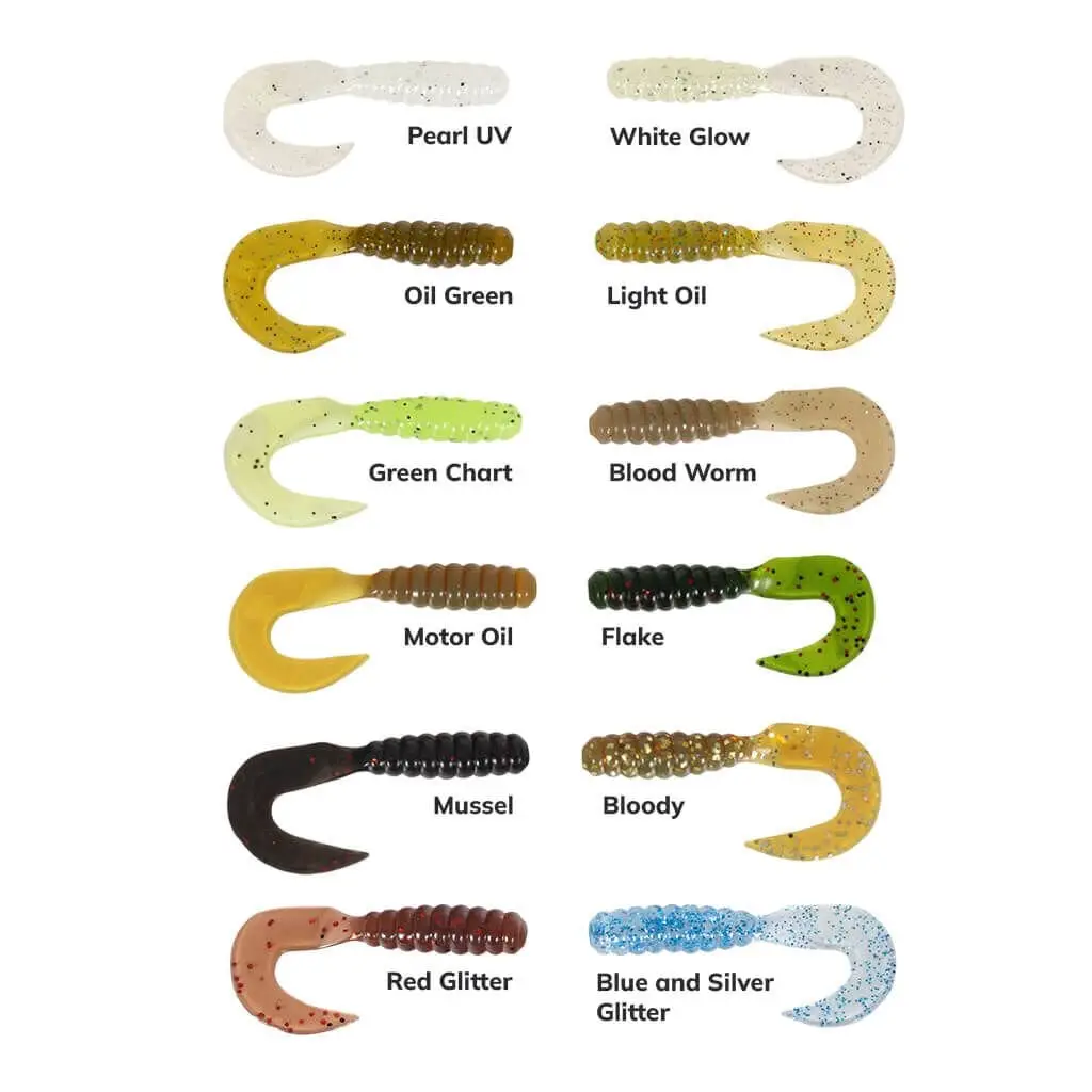 RYUJI SWIM WORM 5.5CM TPR KOKULU SİLİKON BLOODY