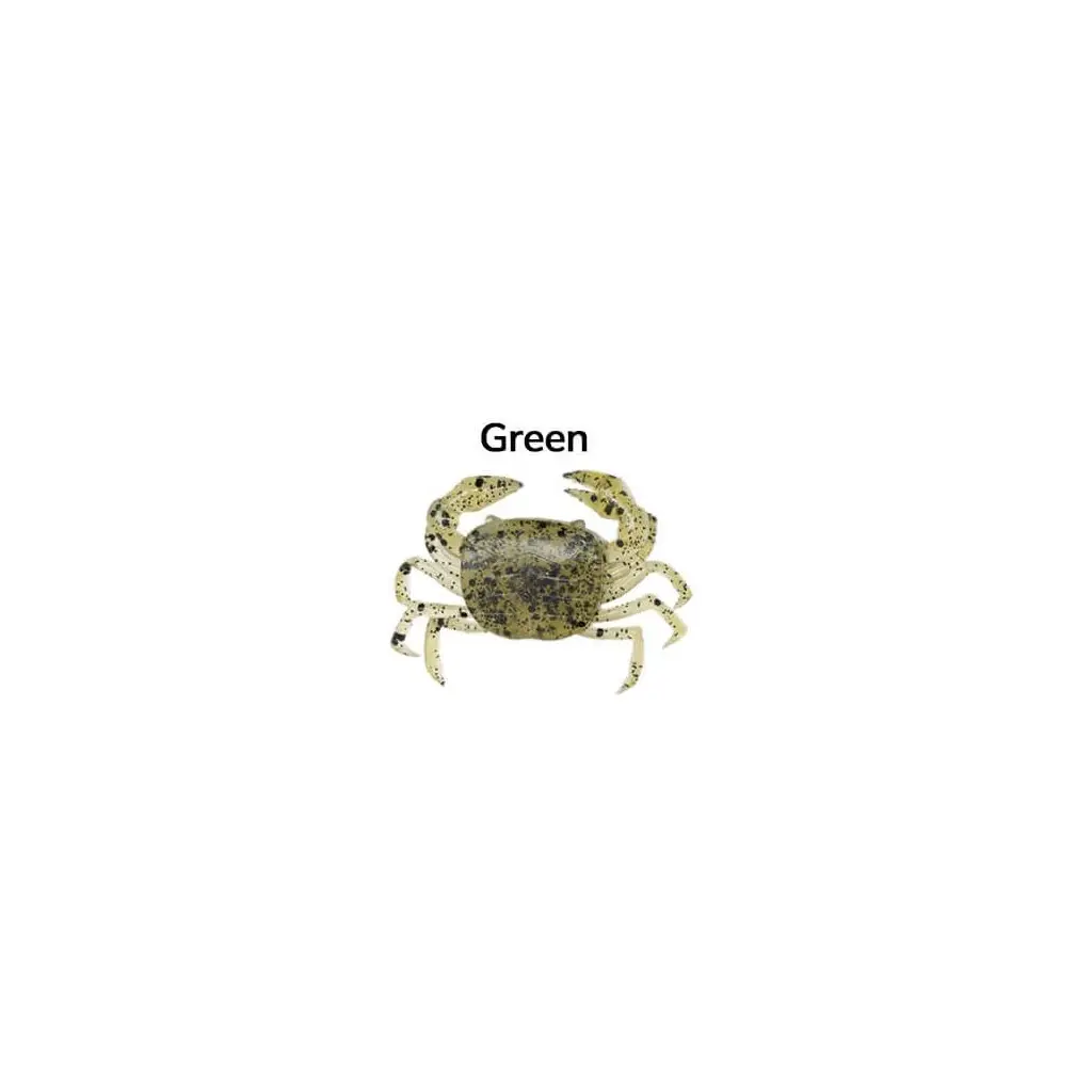 Ryuji Yengeç 5 Cm Silikon Yem Green (6 Adet)