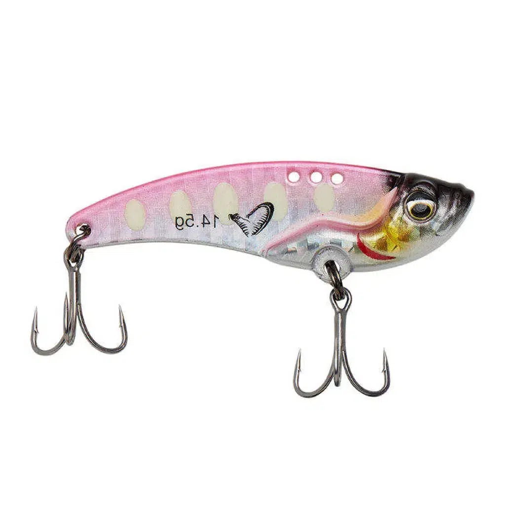 Savage Gear 3D VIB Blade 5,5 Cm 14,5Gr Suni Yem PİNK GLOW DOT