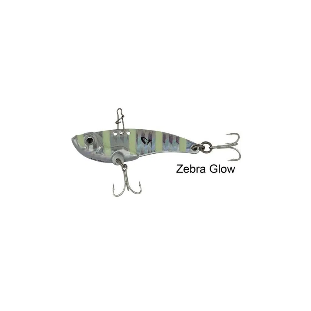 Savage Gear 3D VIB Blade 5,5 Cm 14,5Gr Suni Yem ZEBRA GLOW