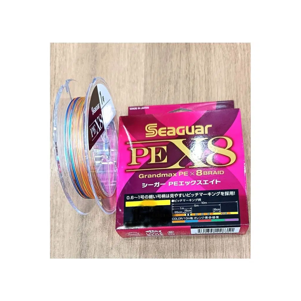 Seaguar PE X8 Grandmax Braıd 2,0 0,235 Mm 300 Metre Multi Color