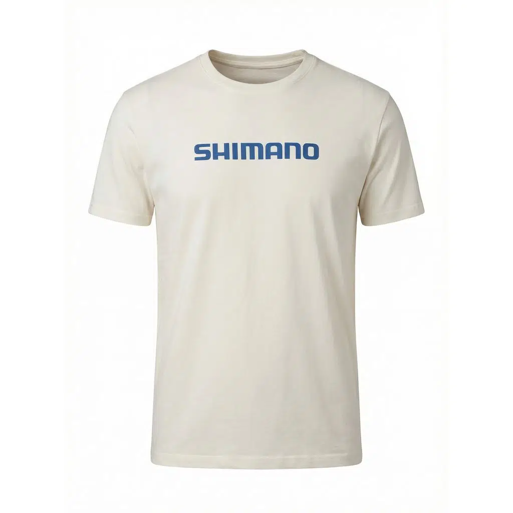 Shimano Ecru Sea Bass T-Shirt -( L )