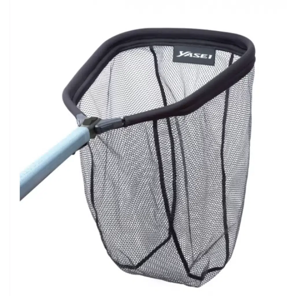 Shimano YASEI Single Hand Rubber Net Foldable - Floating