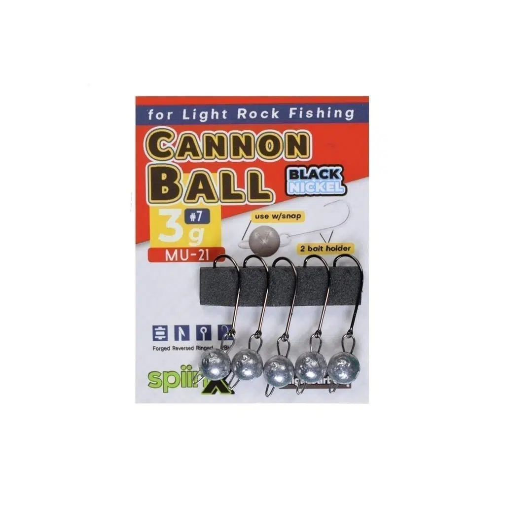 SPIINX CANNON BALL JIGHEAD HAM 3G *6